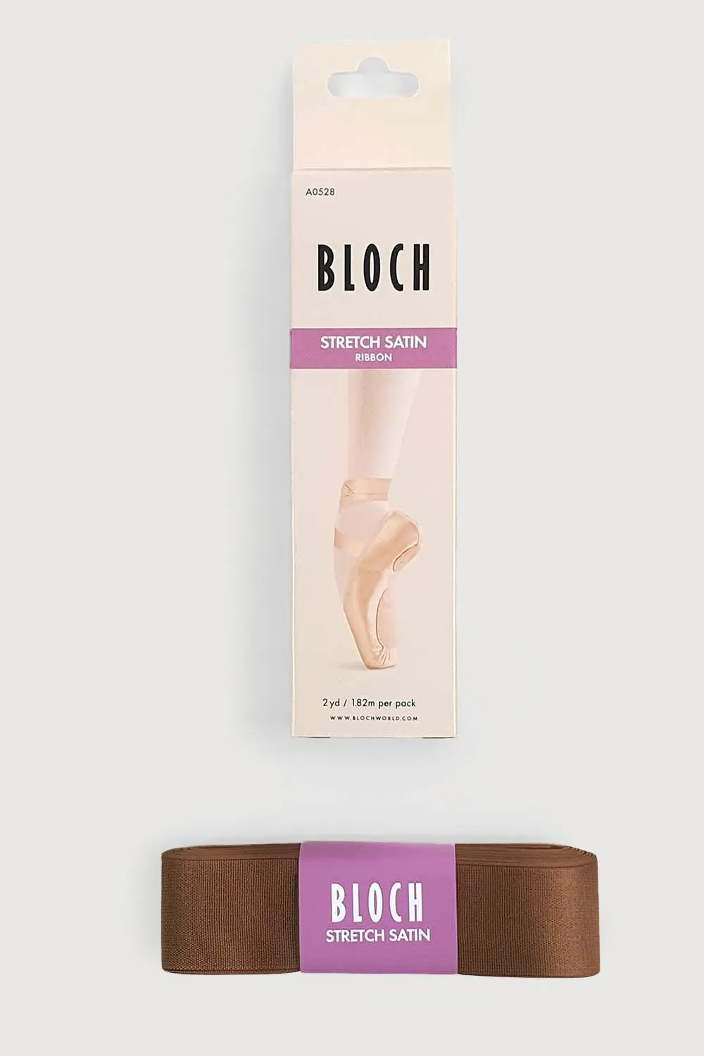 A0528 - Bloch Stretch Satin B29 Tonal Pointe Ribbon