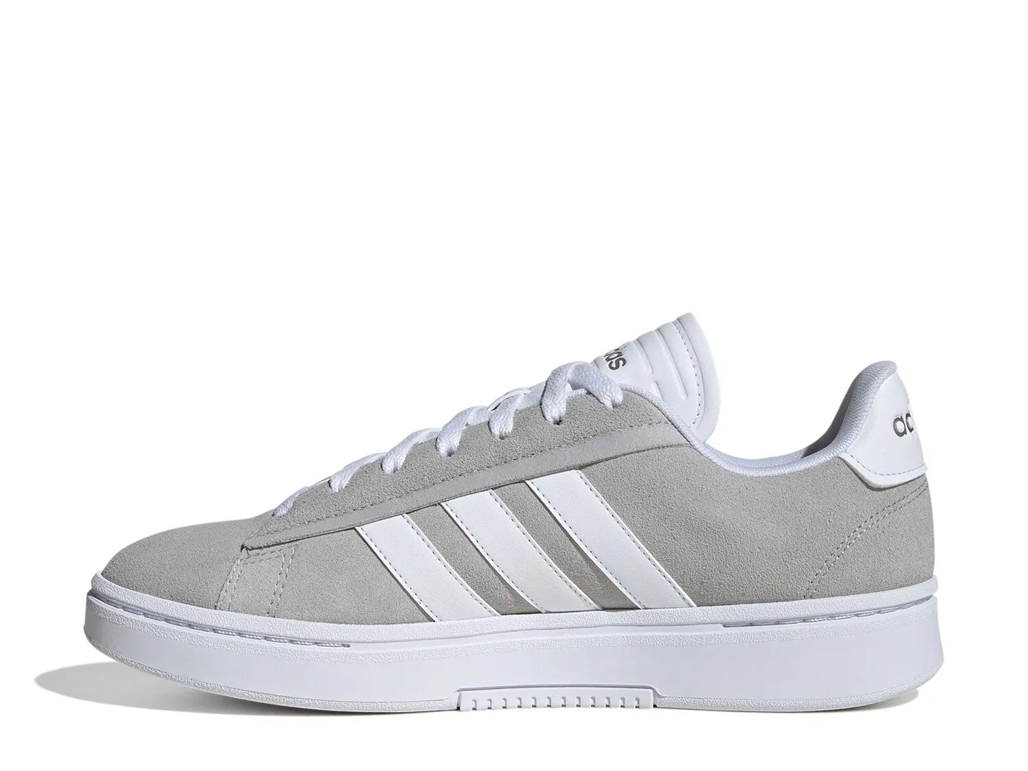 adidas Grand Court Alpha men's sneakers, grey/white