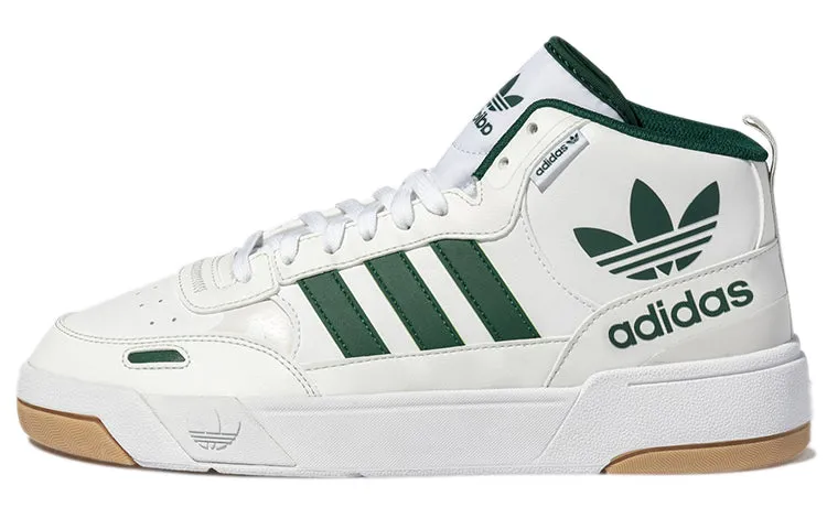 Adidas Originals Post Up Skateboarding Unisex Sneakers, White/Green