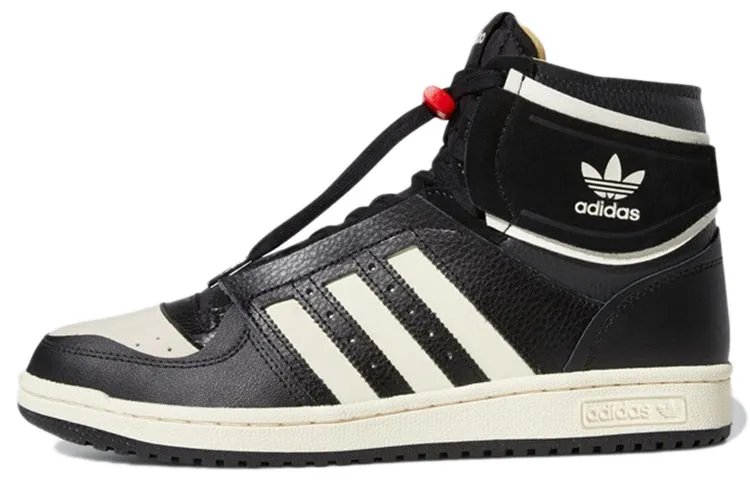 Adidas Originals Top Ten Skateboarding Unisex Sneakers, Black/White