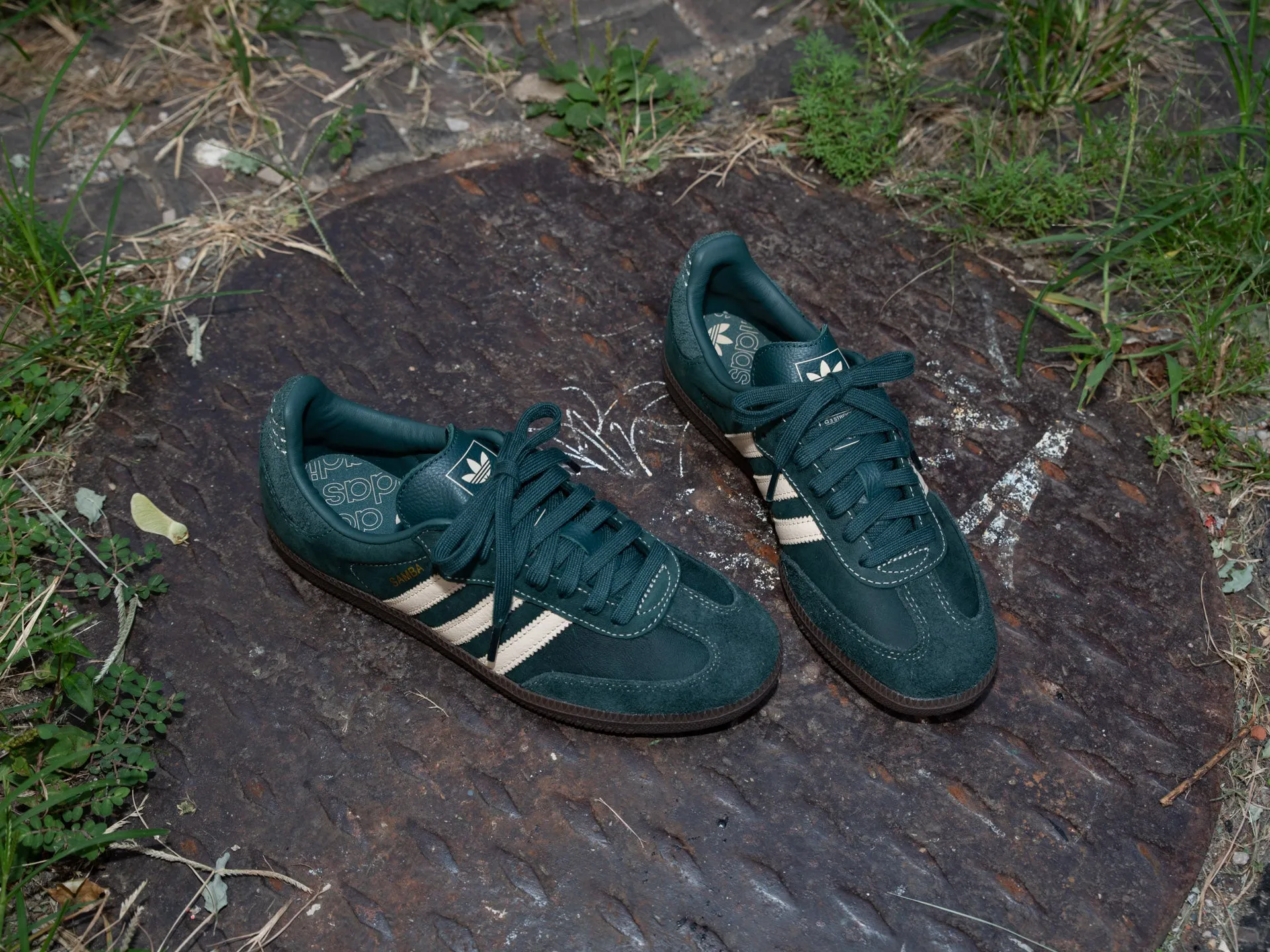 Adidas Samba OG Women's 'Mineral Green/Crystal Sand'