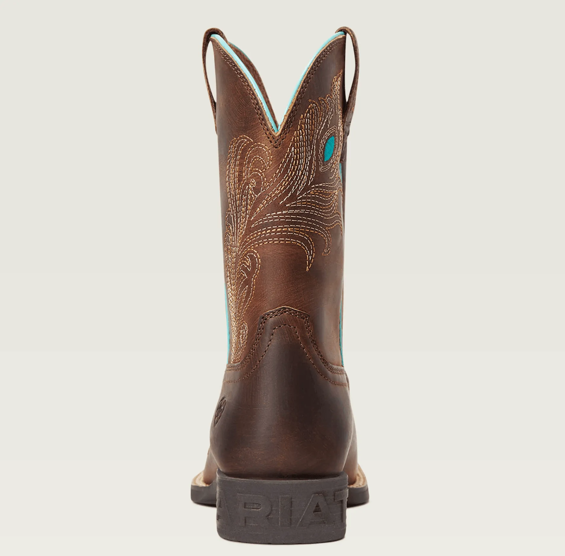 Ariat Children's/Youth Bright Eyes II Brown Square Toe Western Cowboy Boot 10040257