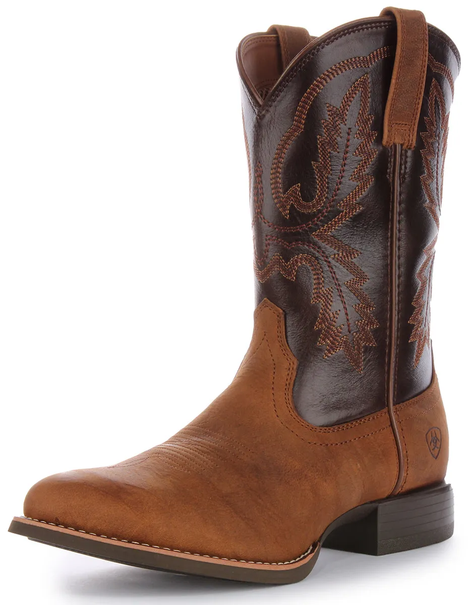 Ariat Sport Stratten In Brown For Men