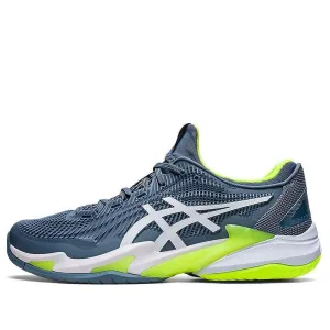 Asics Court FF 3 'Steel Blue Lime' sneakers, blue