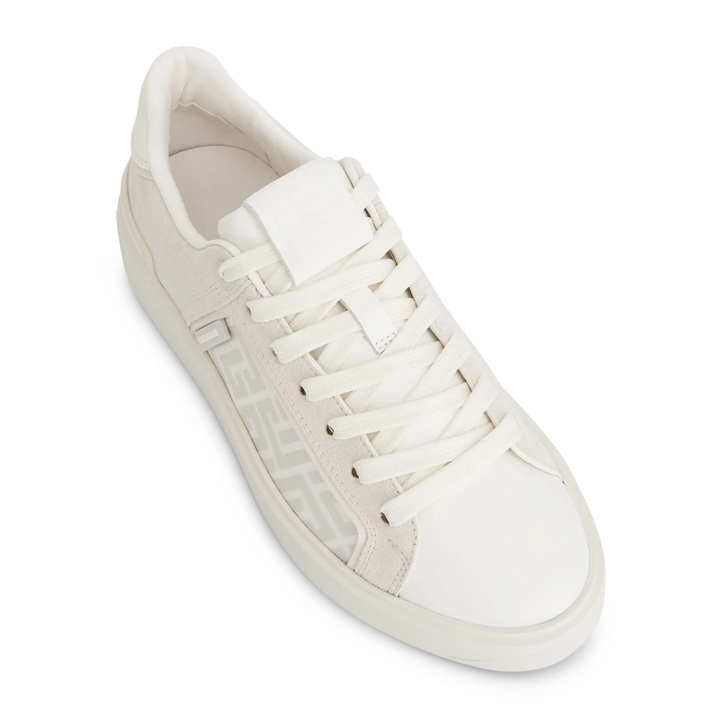 B-Court Monogram Sneaker in White