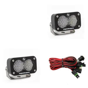 Baja Designs- S2 Sport Black LED Auxiliary Light Pod Pair - Universal