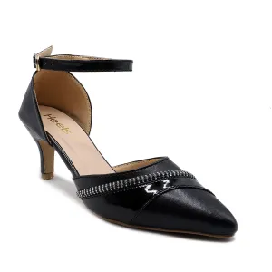 Black Formal Court Shoes L00850033