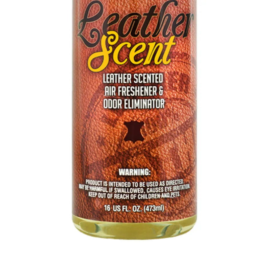 Chemical Guys Air Freshener And Odor Eliminator Leather Scent 16 oz.