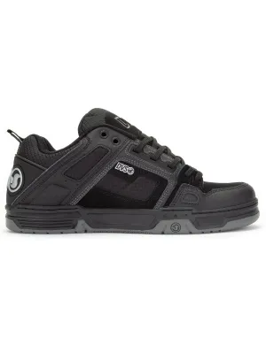 Comanche Black Reflective Charcoal Nubuck Shoes