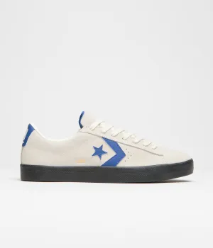 Converse Pro Leather Fall Tone Shoes - Egret / Blue / Black