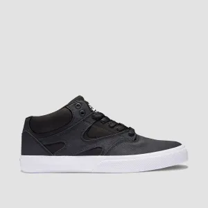 DC Kalis Vulc Mid Shoes - Black/Black/White