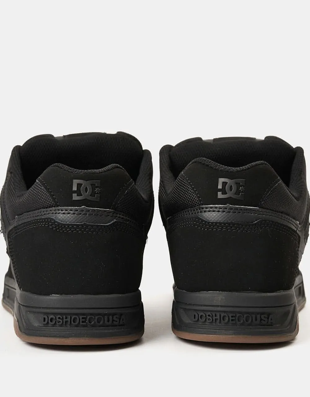 DC Stag Skate Shoes - Black/Gum