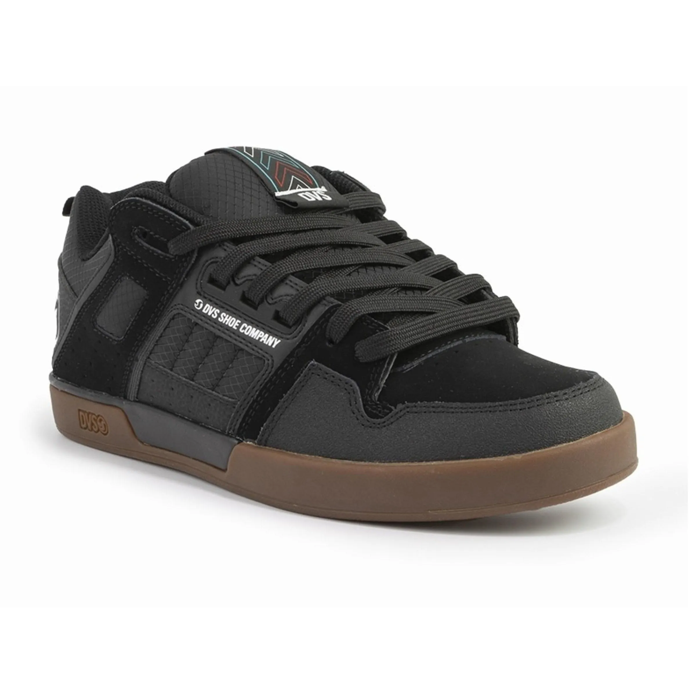 DVS Comanche 2.0  Black Reflective Gum Nubuck