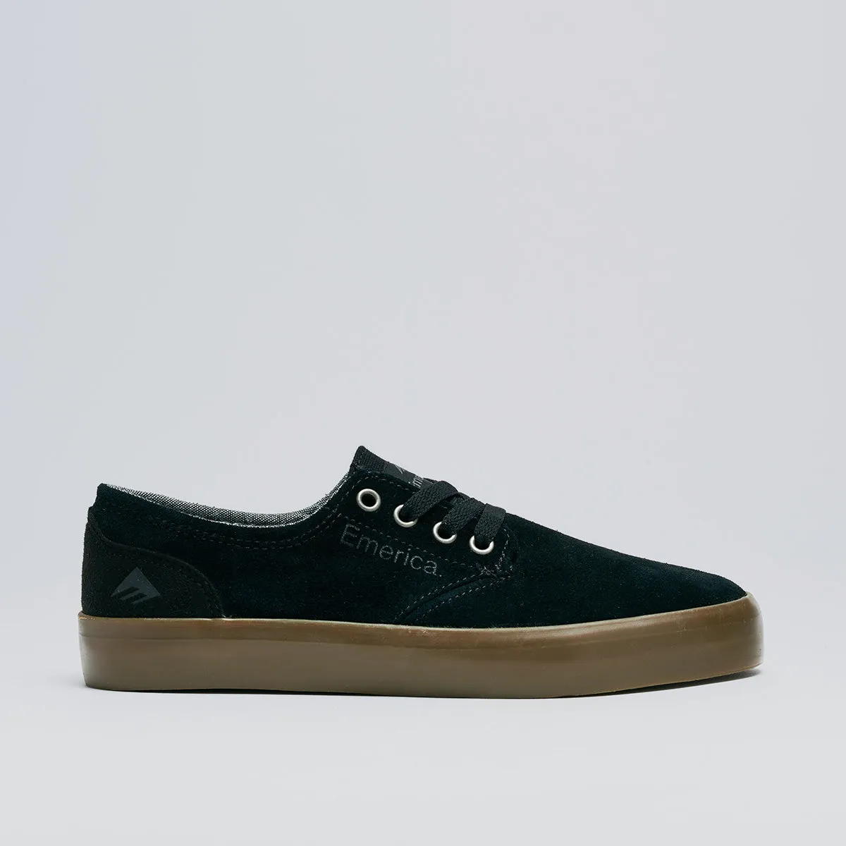 Emerica The Romero Laced Shoes Black/Gum - Kids