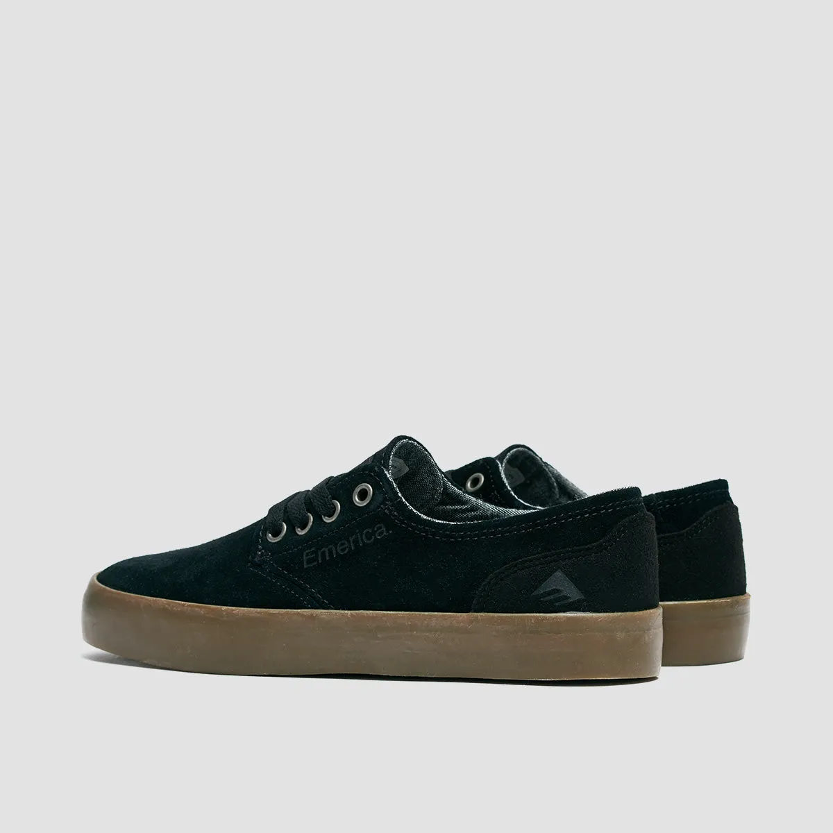 Emerica The Romero Laced Shoes Black/Gum - Kids