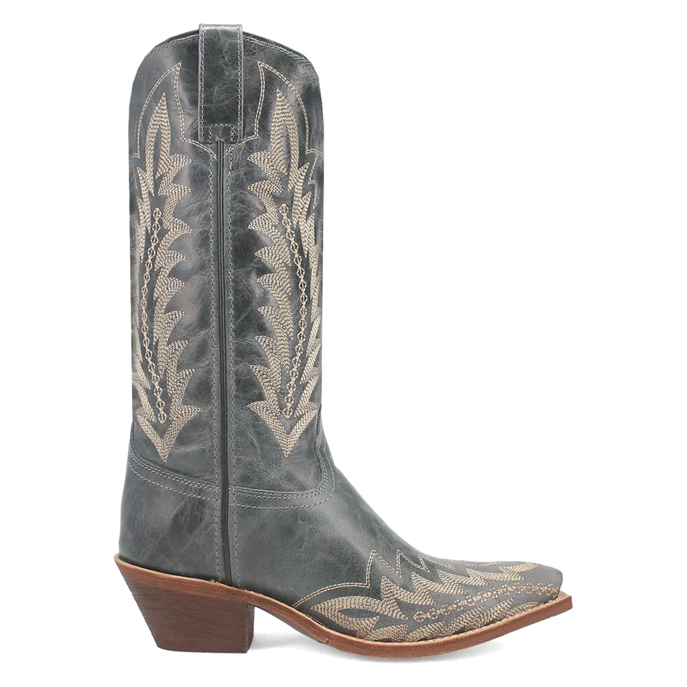 Emmylee Embroidered Snip Toe Cowboy Boots