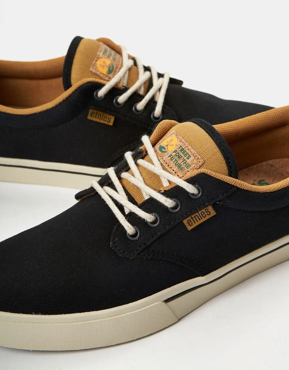 Etnies x TFTF Jameson 2 Eco Skate Shoes - Black/Brown