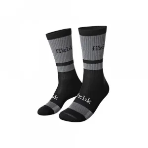 Fizik Off-road Cycling Socks - Grey/Black - Large