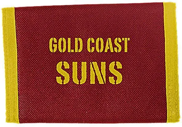 Gold Coast Suns Velcro Wallet