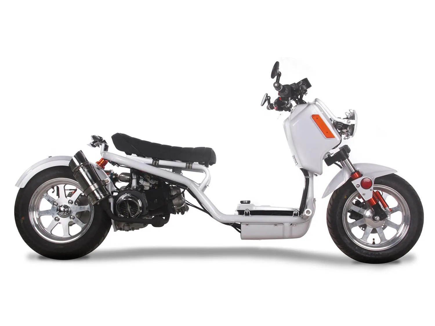 Ice Bear Maddog 150cc GEN IV, Automatic, Dual LED head Lights, Electric Start, Custom Alloy Rims,  Larger rear tire now with rear fender. CA Legal