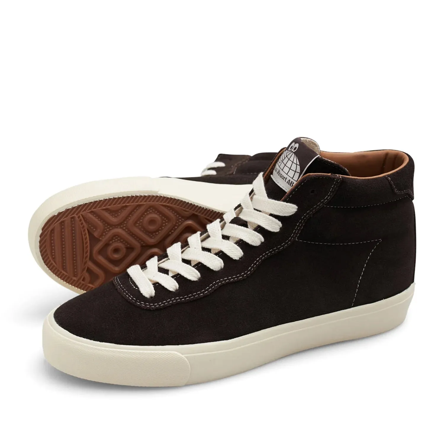 Last Resort AB VM001 Hi Suede Coffee Bean/White