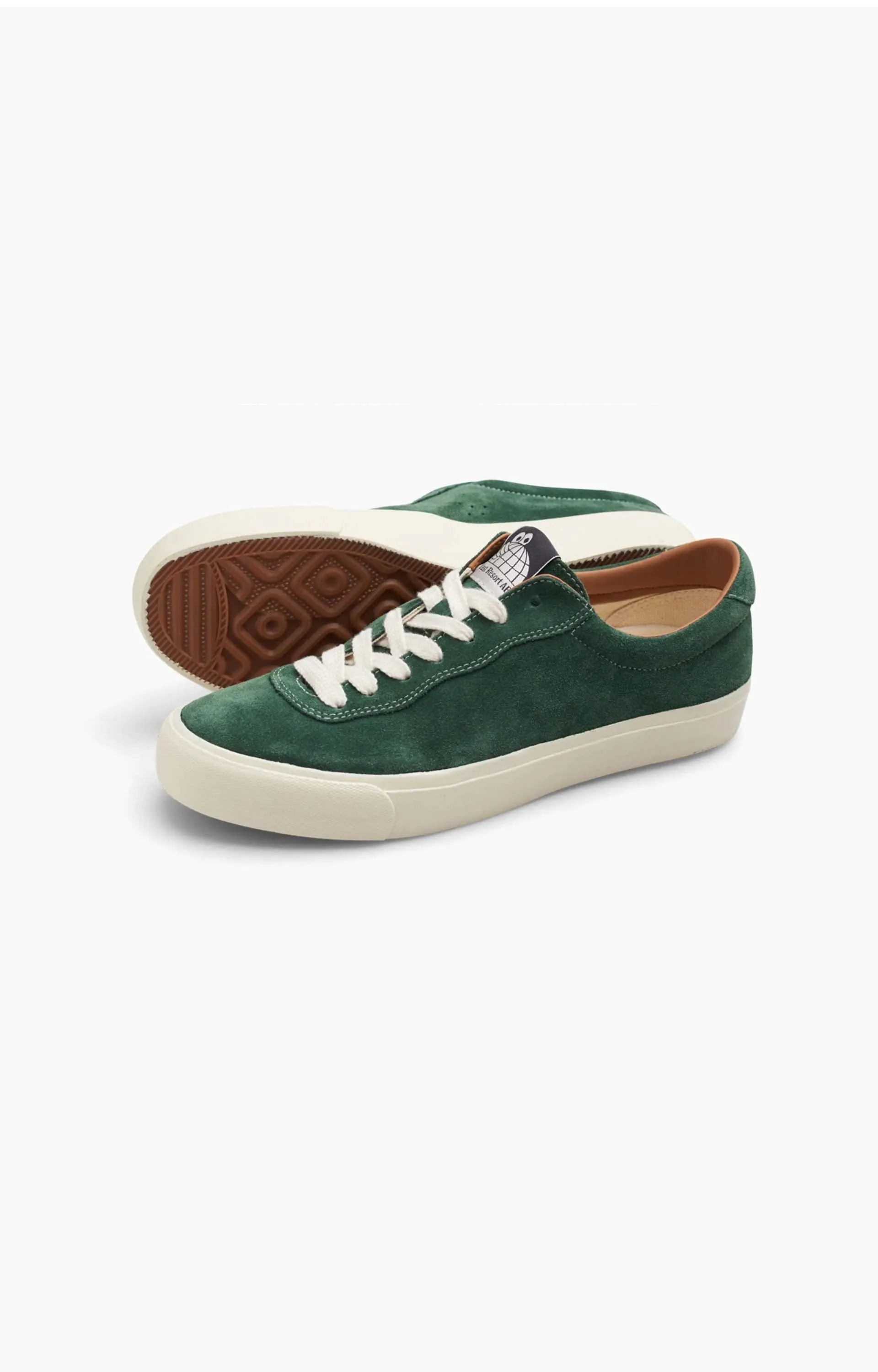 Last Resort AB VM001 Lo Suede Shoe, Elm Green/White