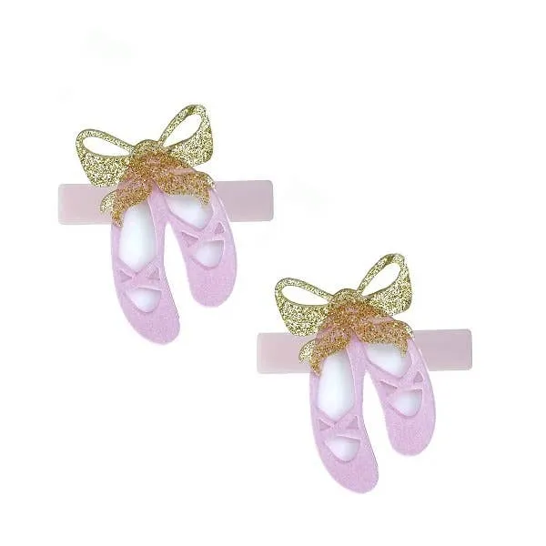 Lilies & Roses NY - Ballet Slippers Alligator Clip