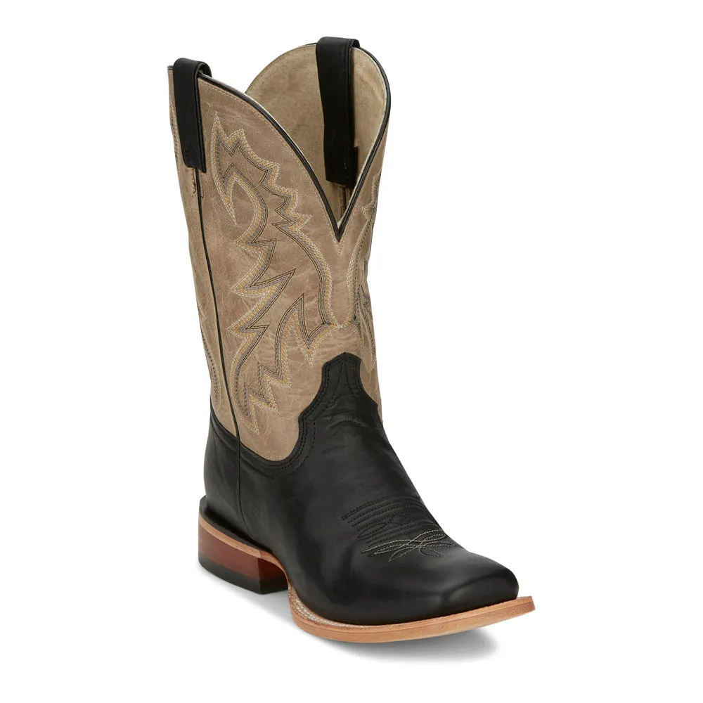 Luciano Wide Square Toe Cowboy Boots