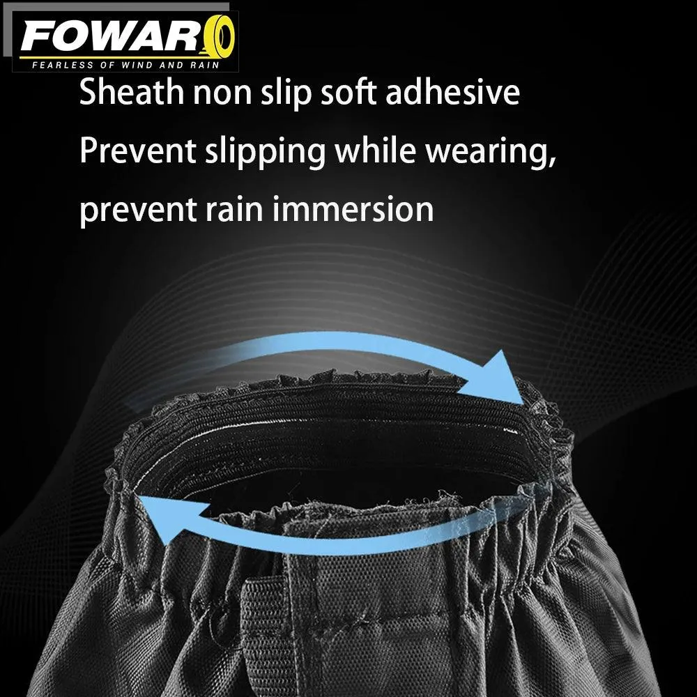 Motorcycle Shoe Covers Moto Protection Waterproof Footwear Boots Rain Snow Non-Slip Scooter Dirt Pit Motorbike Accessories M-L