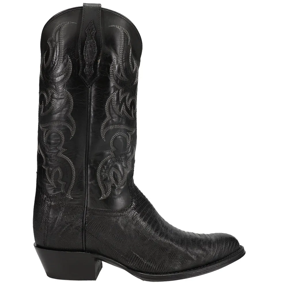 Nacogdoches Lizard Round Toe Cowboy Boots