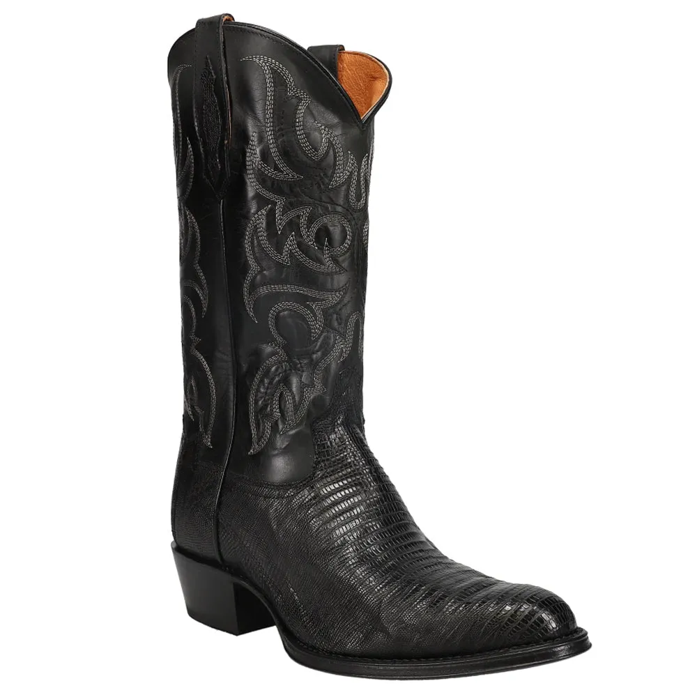 Nacogdoches Lizard Round Toe Cowboy Boots