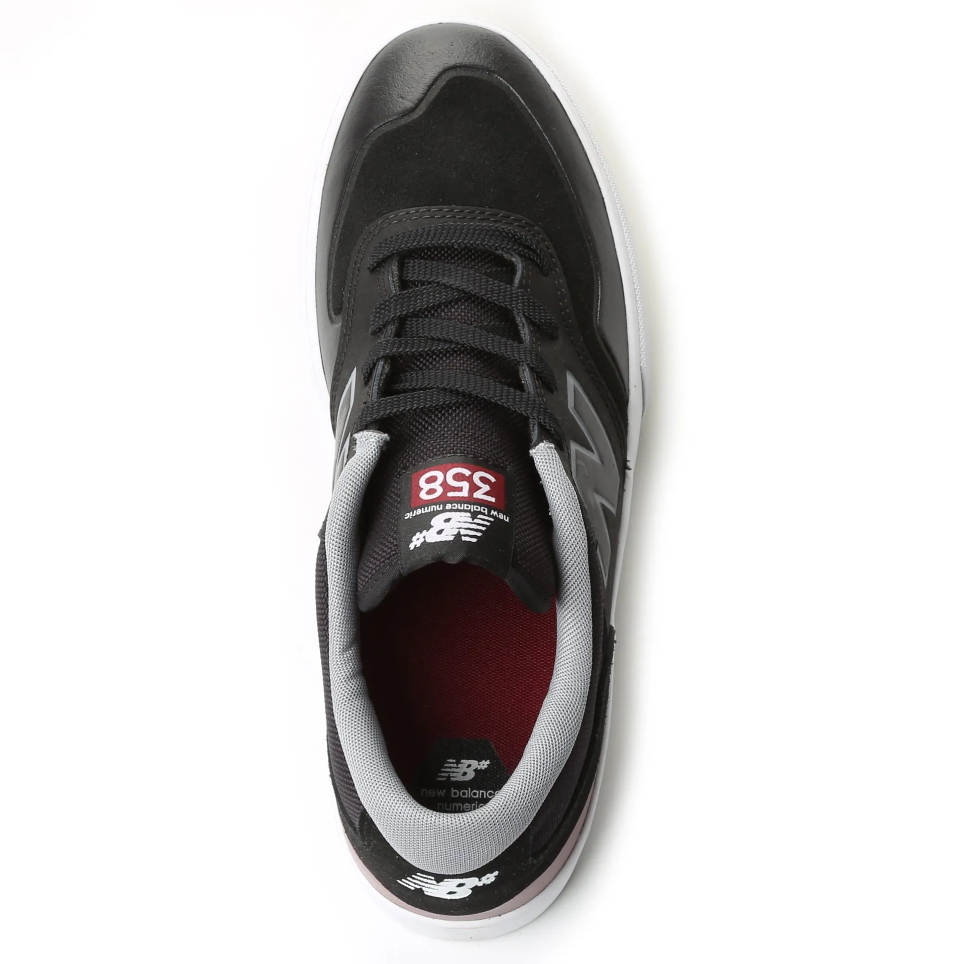 New Balance Numeric Arto 358 - Black With Mercury Red