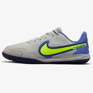 Nike JR Legend 9 Academy Indoor - Grey-Volt-Saphire