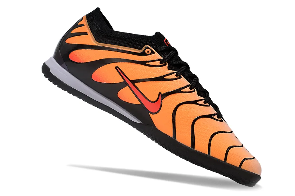 Nike Mercurial Vapor - Indoor Shoes - Cheetah Orange | Midnight Black - FREE SHIPPING WORLDWIDE