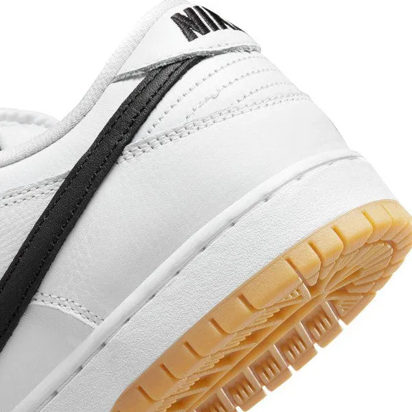 Nike SB Dunk Low Pro ISO White - Black - Gum Light Brown