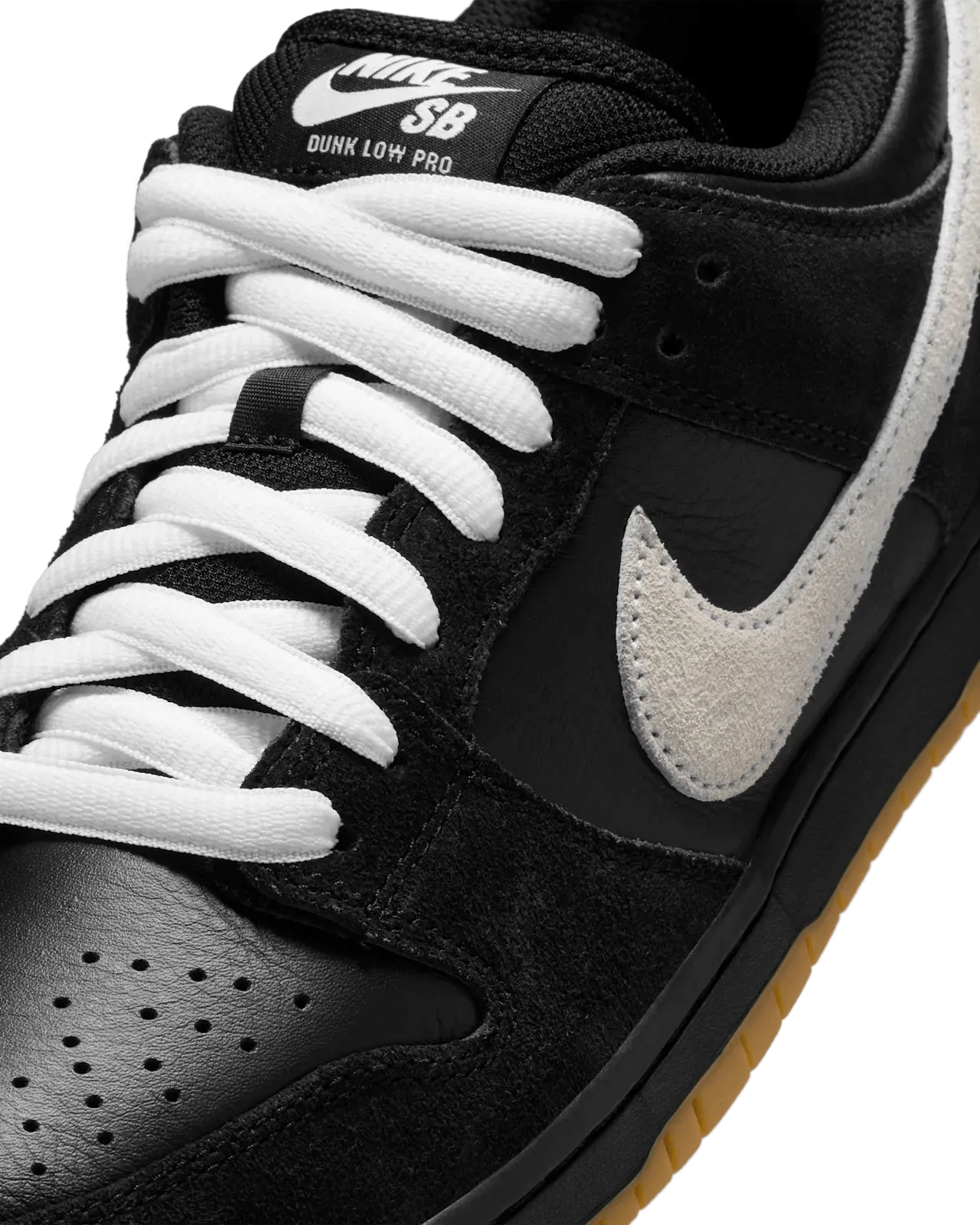 Nike SB Dunk Low Sneakers - Black and White *Excluded from the Free shipping offer*