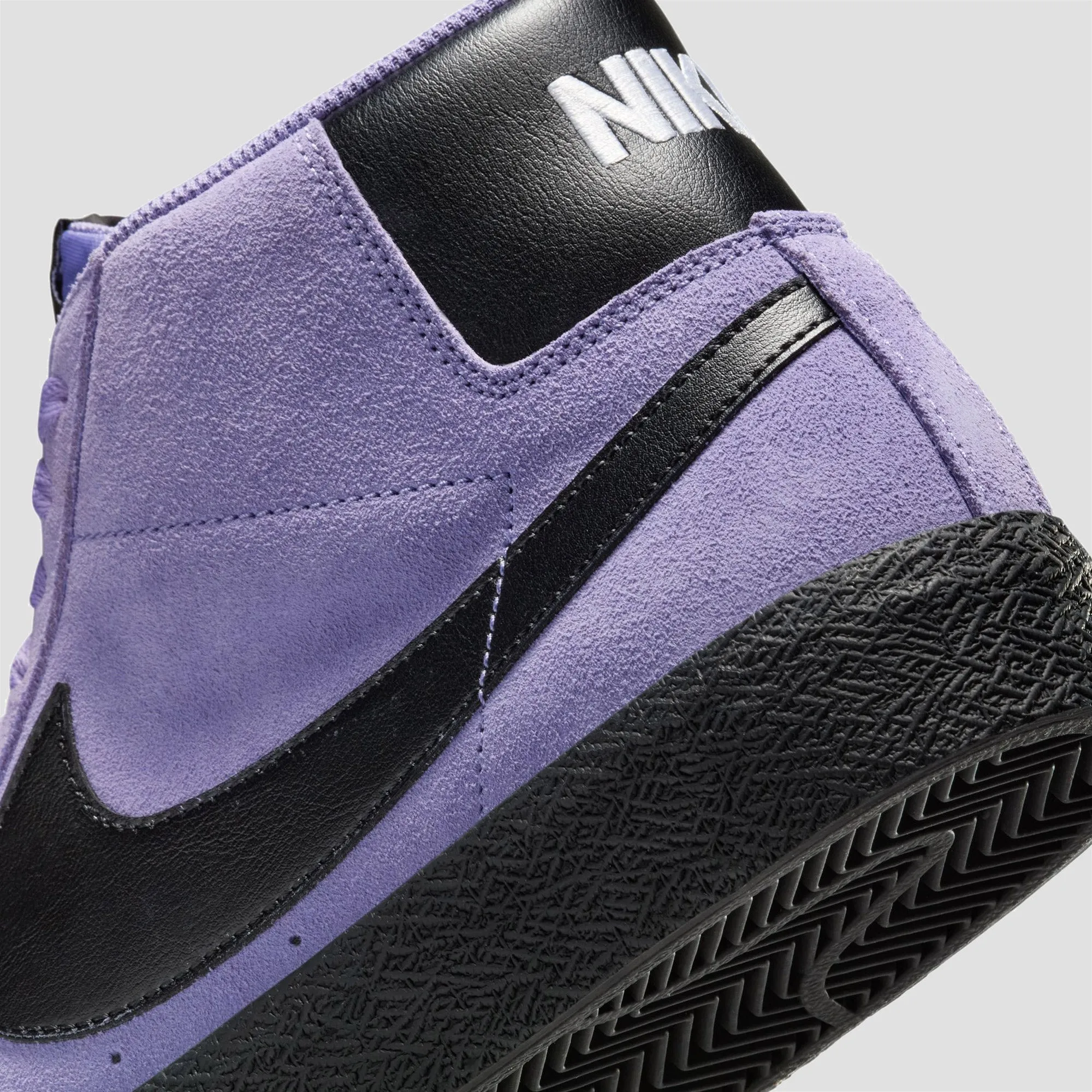 Nike SB Zoom Blazer Mid Skate Shoes Dusty Amethyst / Black / Dusty Amethyst