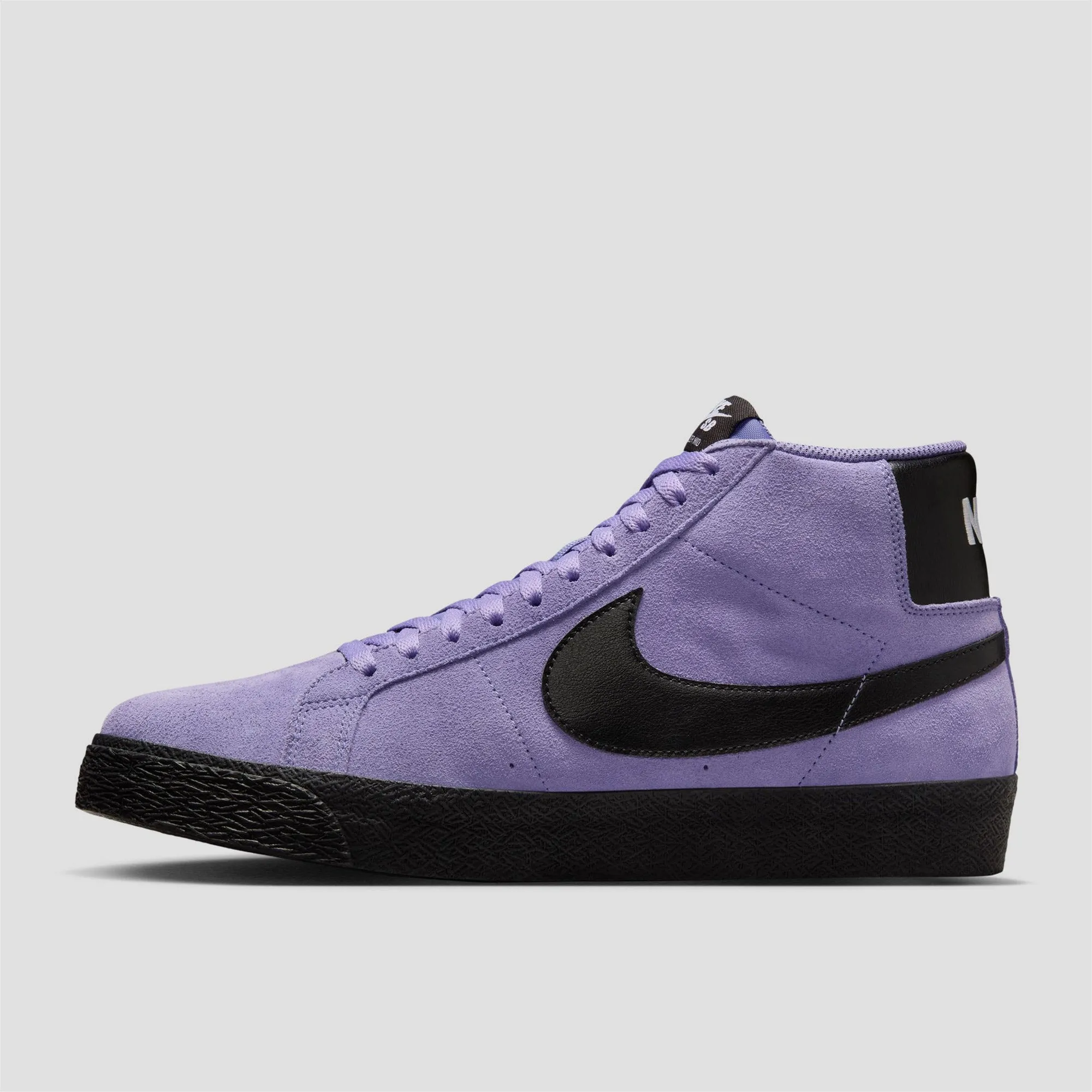 Nike SB Zoom Blazer Mid Skate Shoes Dusty Amethyst / Black / Dusty Amethyst