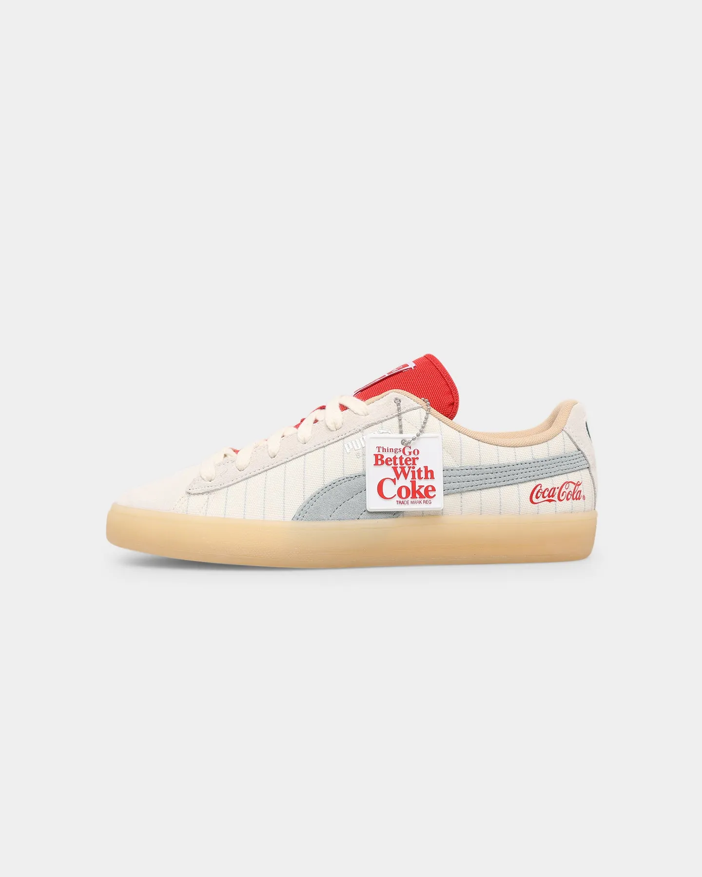 Puma X Coca Cola Suede Coca Cola Shoes Ivory Glow-Slate