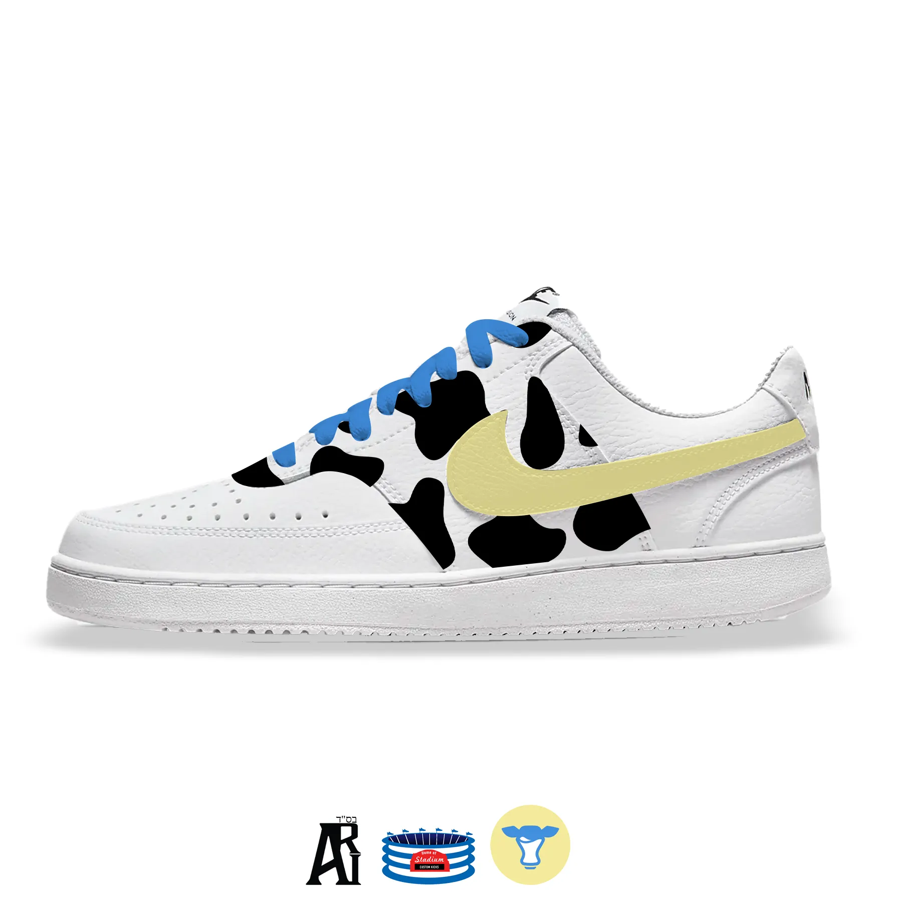 "NE Dairy" Nike Court Vision Low Shoes