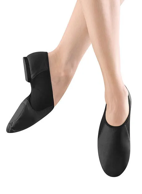 Rena -- Split Sole Jazz Slip-On -- Black