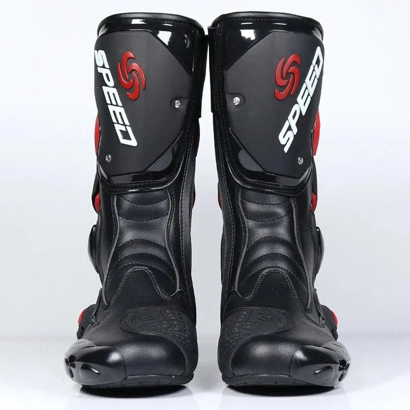 Riding Tribe Men Motorcycle Boots Moto Racing Motocross Off-Road Motorbike Motorcycle Shoes Botas Moto Riding Boots