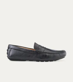 Santi Moccasin In Black Leather