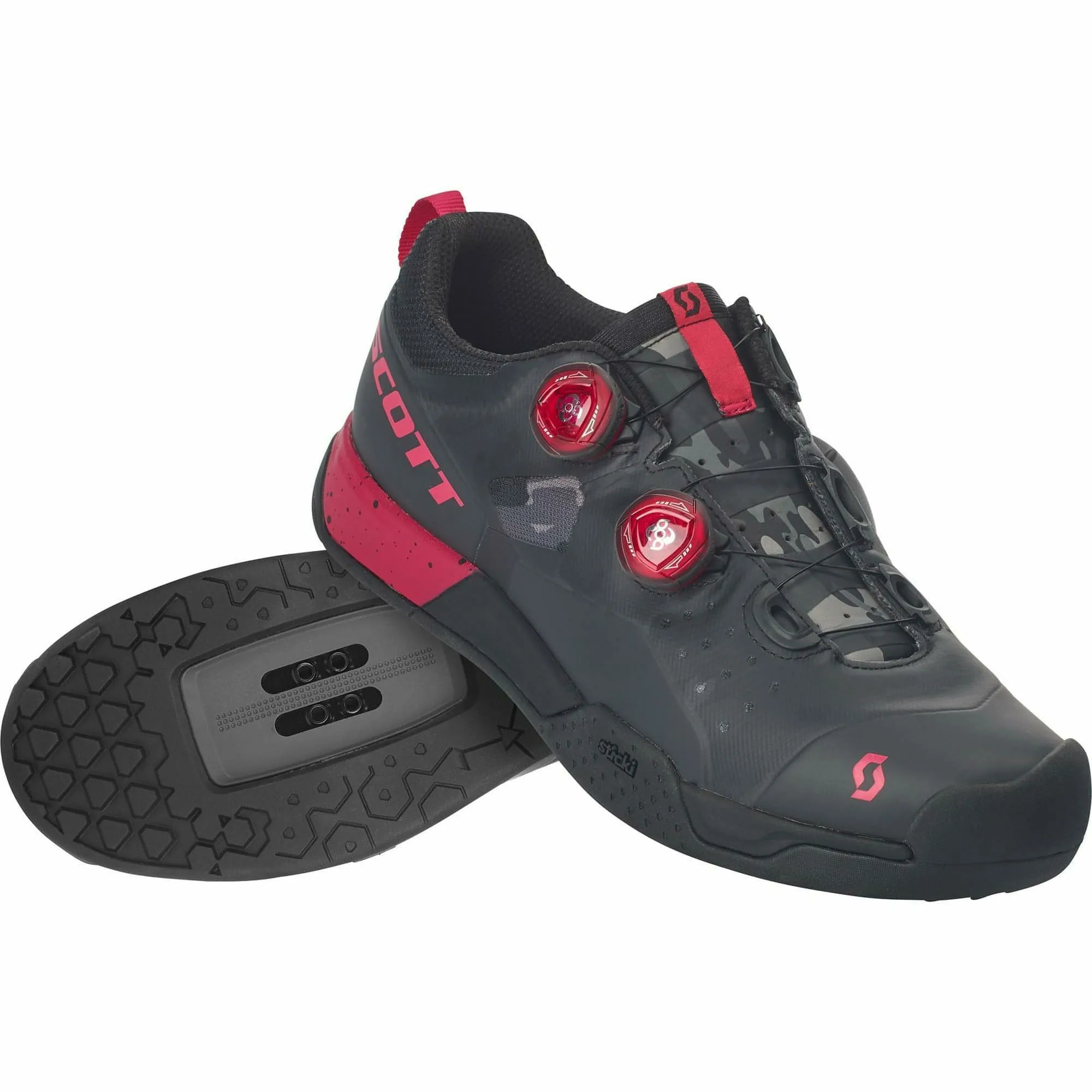 Scott All Rounder Boa Clip Womens MTB Cycling Shoes - Black