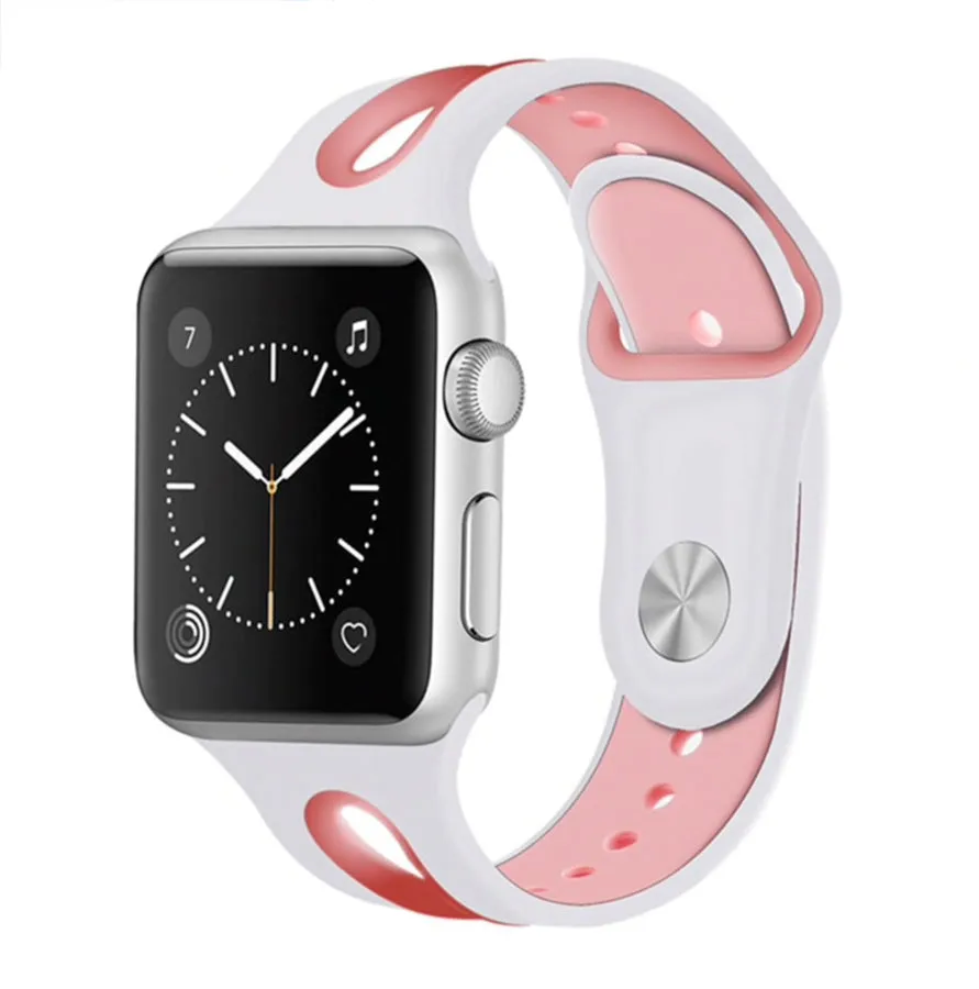 Silicone Sport Apple Watch Band