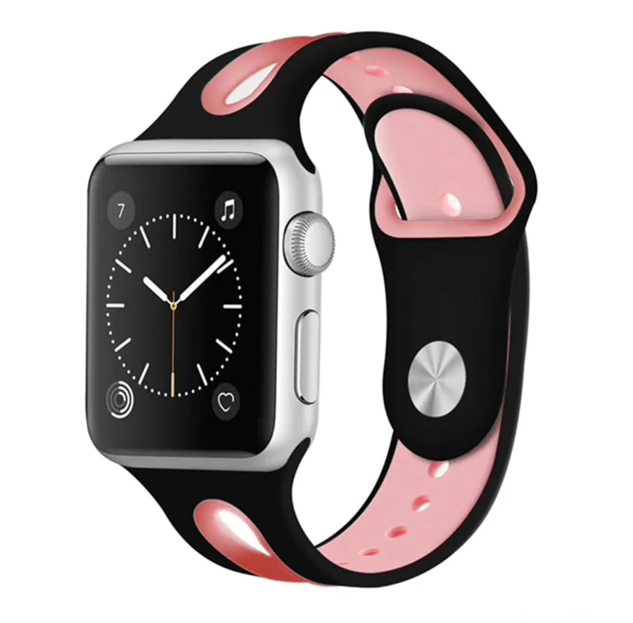 Silicone Sport Apple Watch Band