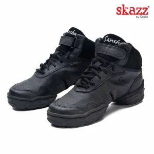 skazz leather high top