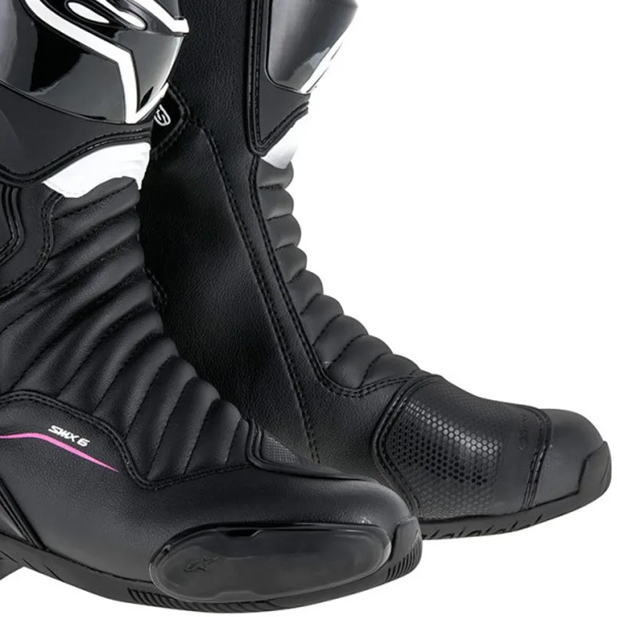 Stella Alpinestars SMX-6 V2 Drystar Ladies Boots - Black / White / Pink