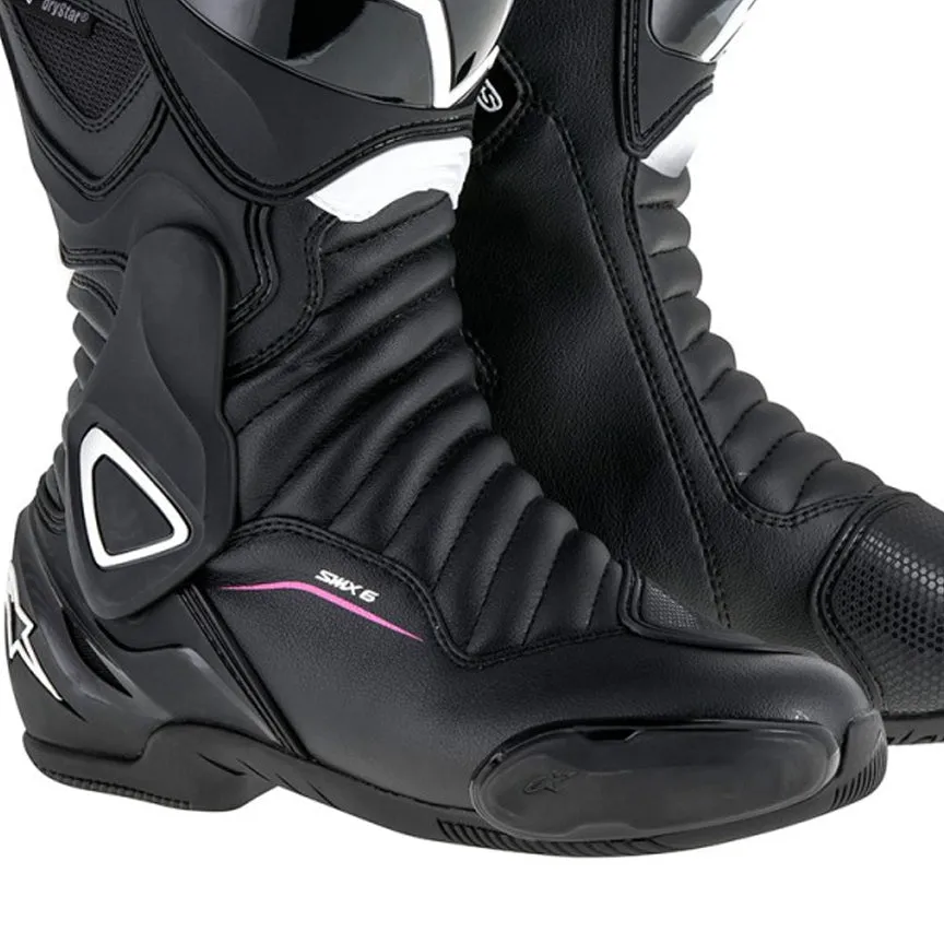 Stella Alpinestars SMX-6 V2 Drystar Ladies Boots - Black / White / Pink