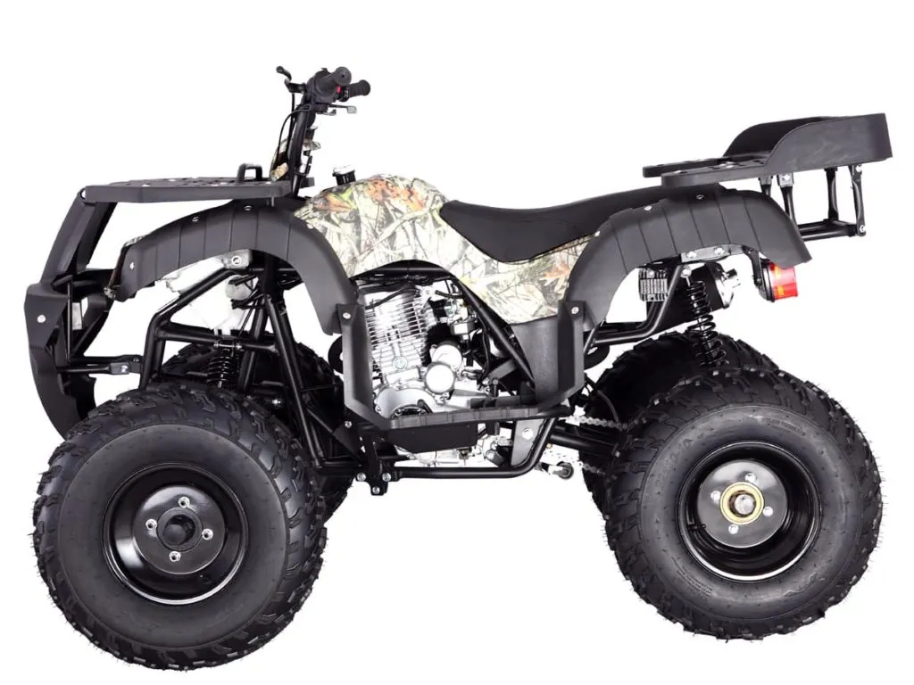 Tao Rhino 250, 197cc, Full Size Utility Quad 2-Wheel Drive, Manual 4 Speed with reverse, Throttle Limiter